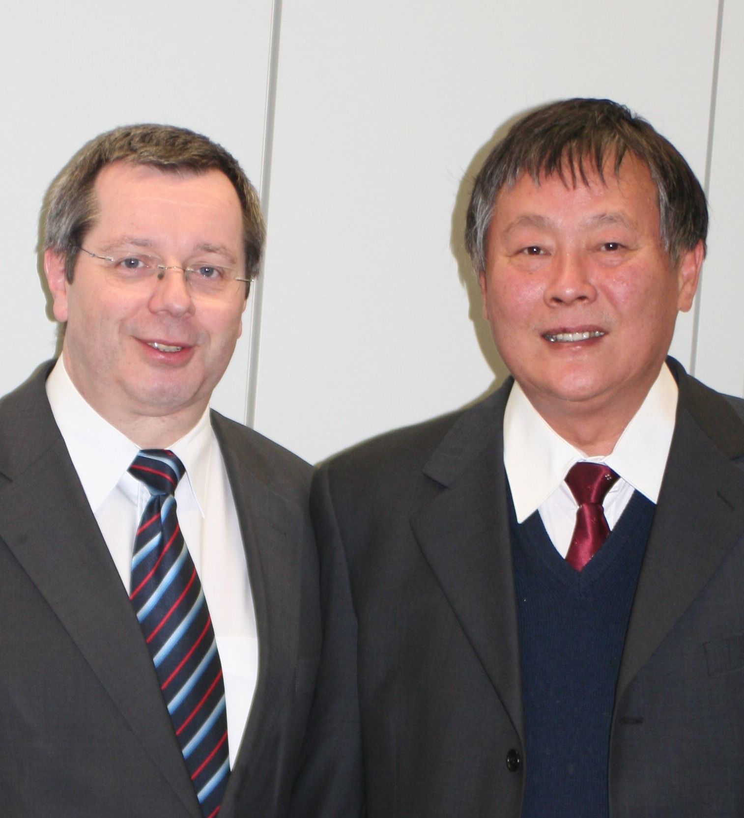 Stephan Eisel mit dem chinesischen Brgerrechtler und Sacharow-Preistrger Jingsheng Wei